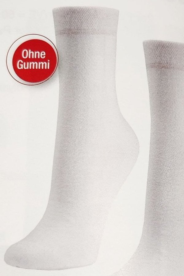 world-wide-sox weiße Socken Rippe 5er-Pack 35-38